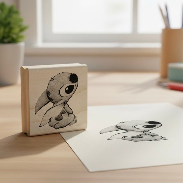Sello De Caucho Stitch Rubber Stamp (Subido por el creador)