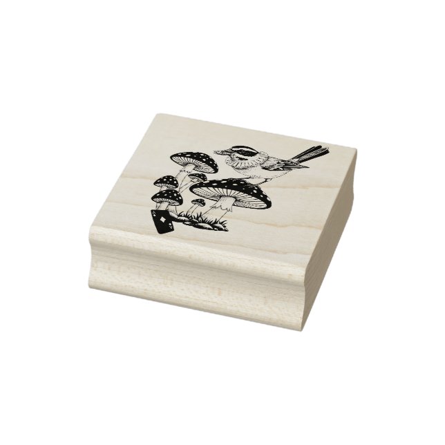 Sello De Caucho Storybook Bird Gummistempel (Sello)