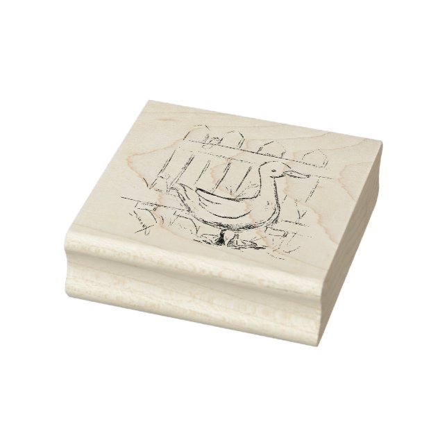 Sello De Caucho Storybook Duck (Sello)