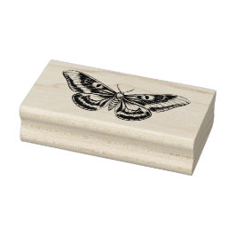 Sello De Caucho Storybook Moth Gummistempel