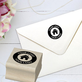 Sello De Caucho Su logotipo comercial personalizado