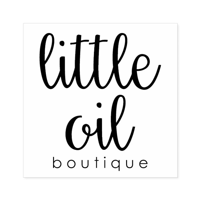 Sello De Caucho Su logotipo personalizado (Impresión)