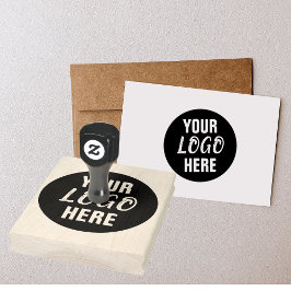 Sello De Caucho Sube tu logotipo o imagen