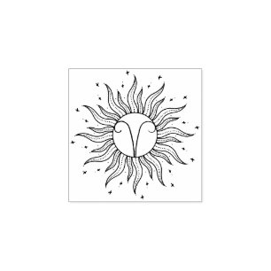 Sello De Caucho Sun Horoscope Aries