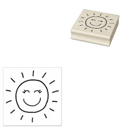 Sello De Caucho Sunshine