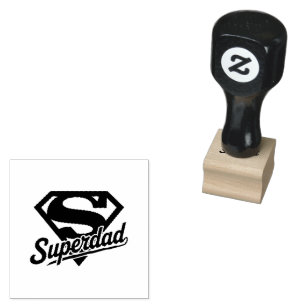 Sello De Caucho Super Papá