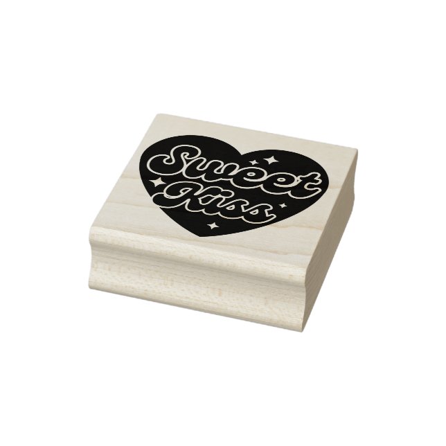 Sello De Caucho Sweet Kiss Rubber Stamp (Sello)