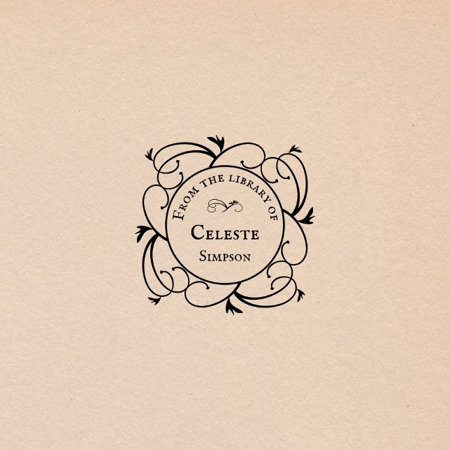 Sello De Caucho Swirls gótico | De la biblioteca de Personalized (Subido por el creador)