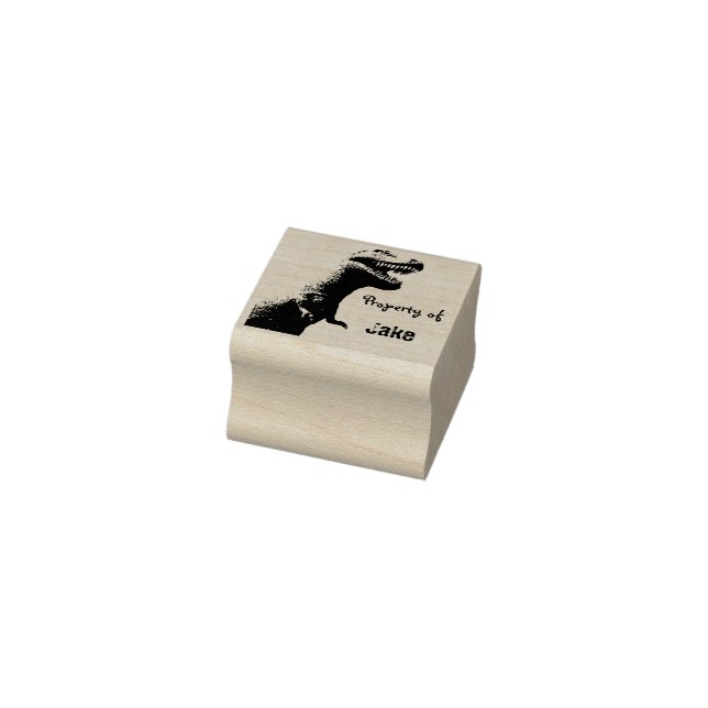 Sello De Caucho T-Rex personalizado (Sello)