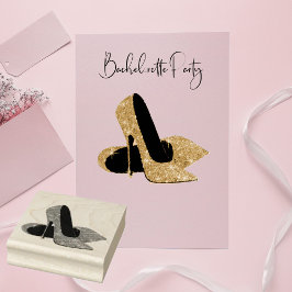 Sello De Caucho Talones altos glamorosos