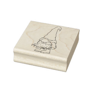 Sello De Caucho Tampon encreur en bois