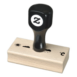 Sello De Caucho Tampon météo