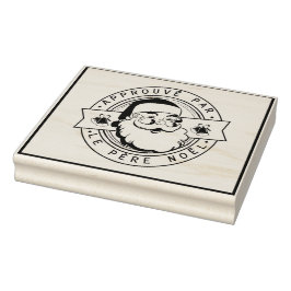 Sello De Caucho Tampons Encreurs Approuvés par le Père Noël