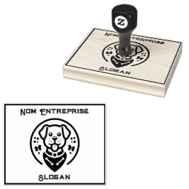 Sello De Caucho Tampons Encreurs Logo d'entreprise personnalisé
