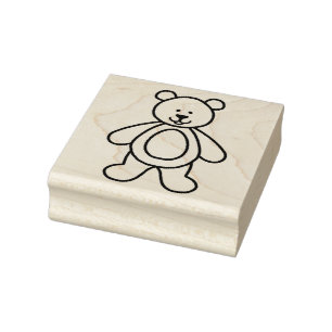 Sello De Caucho Teddy Bear