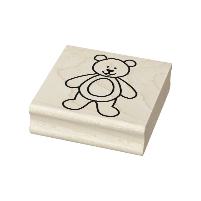 Sello De Caucho Teddy Bear (Sello)
