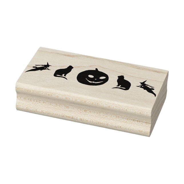 Sello De Caucho Testigos y estampado de arte de la silueta de cala (Sello)