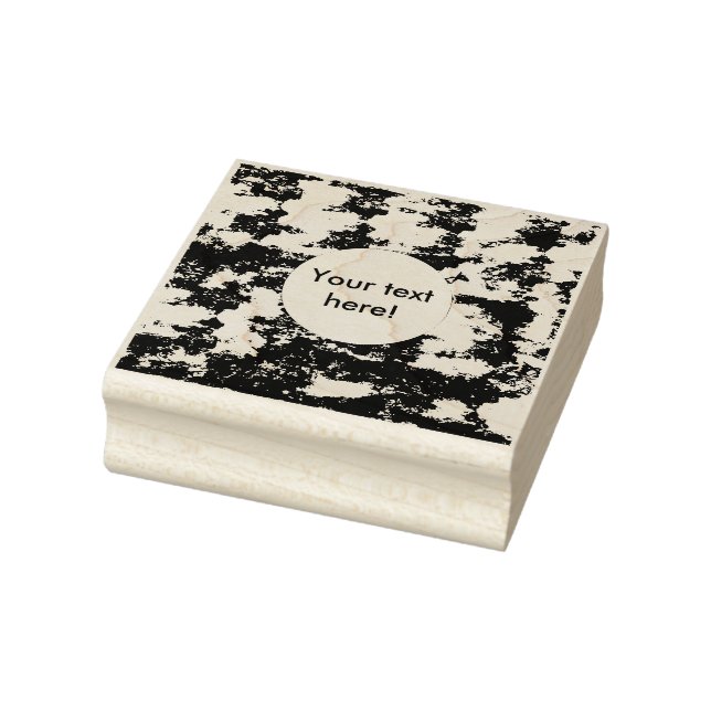 Sello De Caucho Textura colorida (Sello)