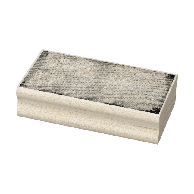 Sello De Caucho Textura de tela gruesa (Sello)