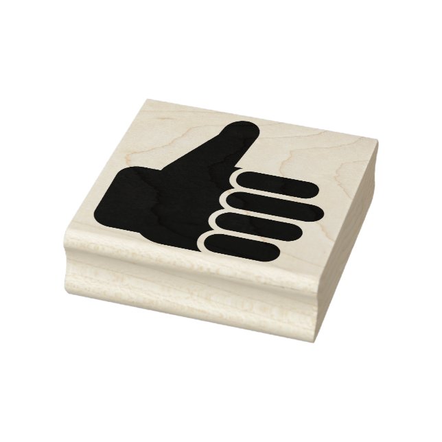 Sello De Caucho Thumbup Rubber Stamp (Sello)