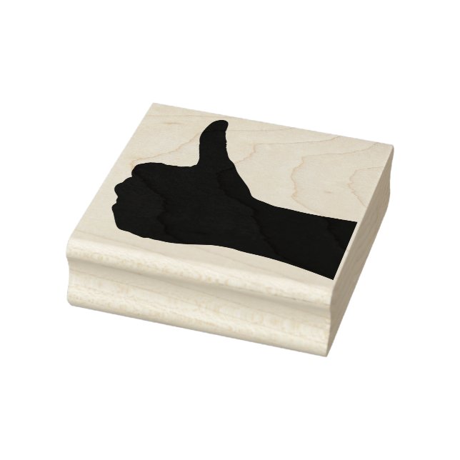 Sello De Caucho Thumbup Rubber Stamp (Sello)