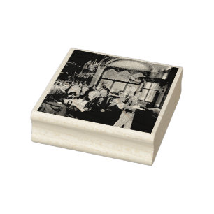 Sello De Caucho Tiempo de té