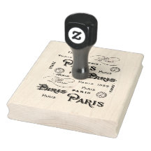 Tipografía de escritura francesa vintage de París