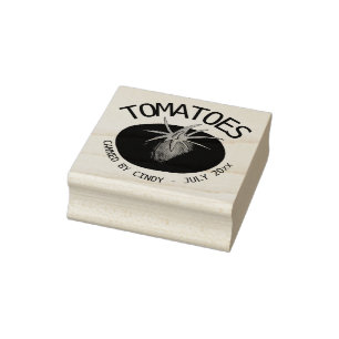 Sello De Caucho Tomate Salsa Tomate Verduras enlatadas por