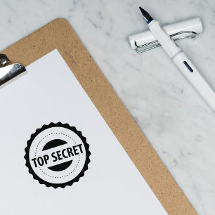Sello De Caucho Top Secret, Accountant, Small Business