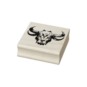 Sello De Caucho Toro de personalizable