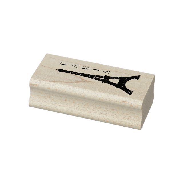 Sello De Caucho Torre Eiffel de París (Sello)