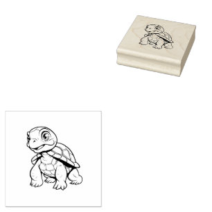 Sello De Caucho Tortoise