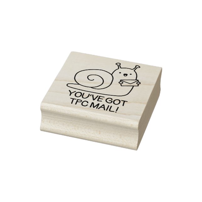 Sello De Caucho TPC Wood Art Stamp (Sello)