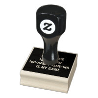 Trabajo divertido personalizado y nombre de aficio