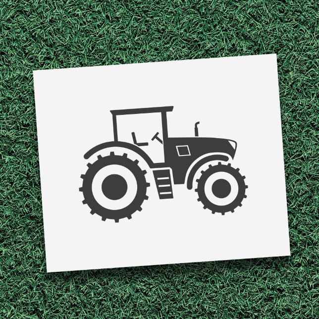 Sello De Caucho Tractor de granja (Farm Tractor Rubber Stamp)