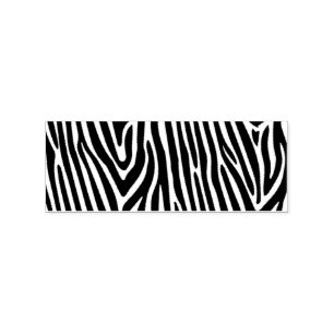 Sello De Caucho Trazado de zebra Thunder_Cove