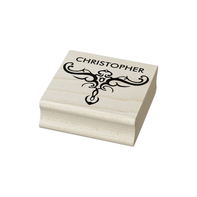 Sello De Caucho TRIBAL DE TATUAJE NEGRO 3 + tu trasero. e ideas (Sello)