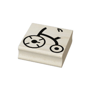 Sello De Caucho triciclo