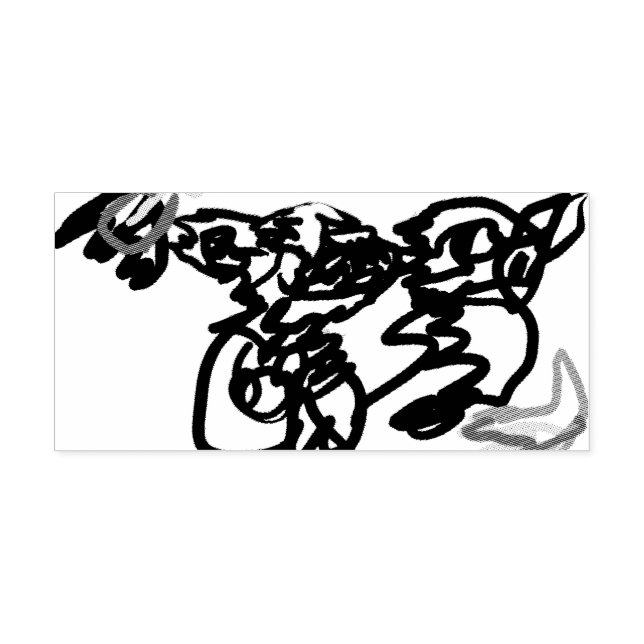 Sello De Caucho Two wolves Autumn (Impresión)