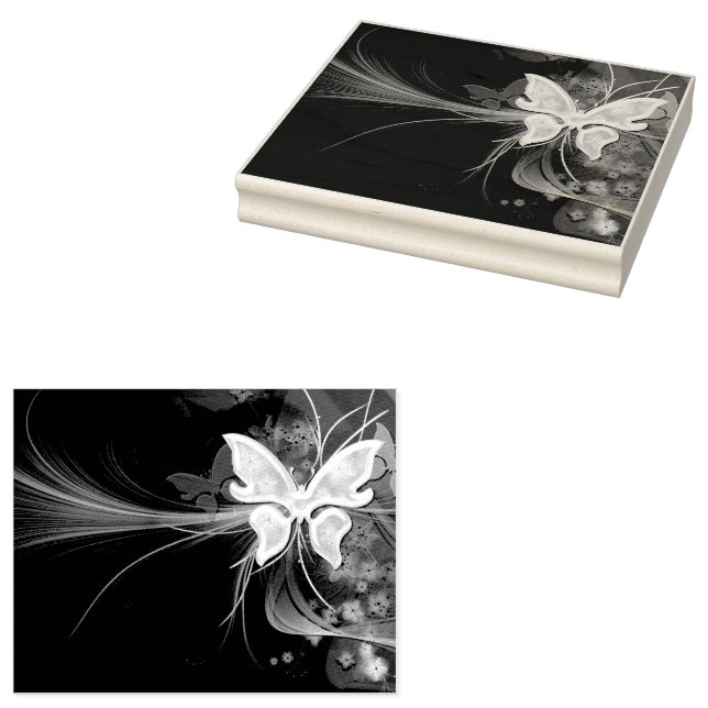 Sello De Caucho un fondo oscuro con triángulos dorados y borrosa (Sellado)