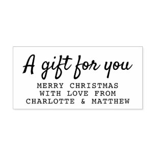 Sello De Caucho Un regalo para tus Navidades personalizado