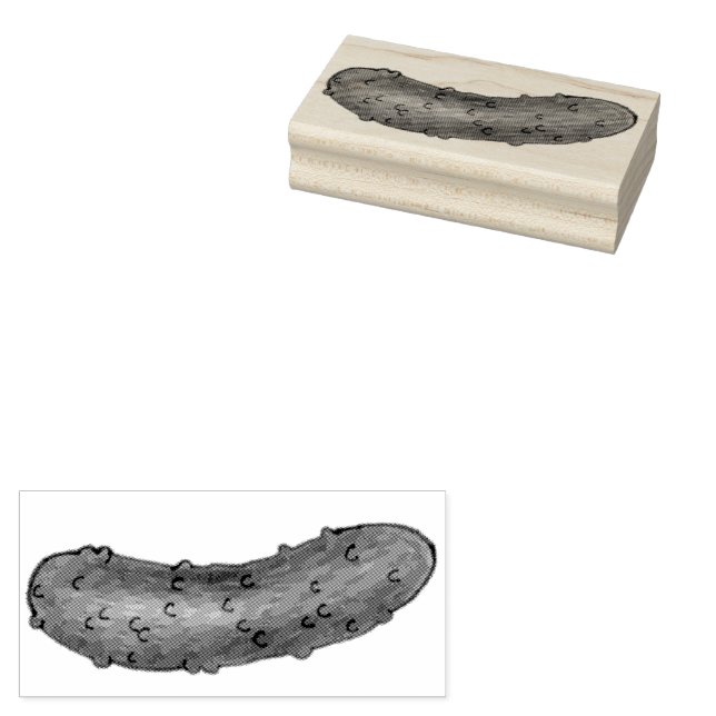 Sello De Caucho Una especie de Gran Dill (Acuerdo) Kosher Sour Pic (Sellado)