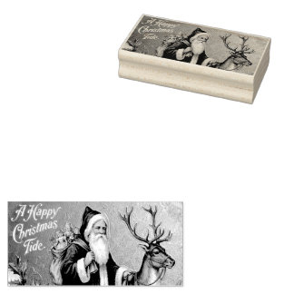 Sello De Caucho Una Feliz Época de Navidad