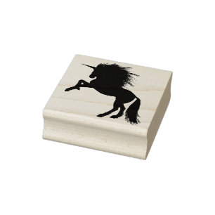 Sello De Caucho Unicornio