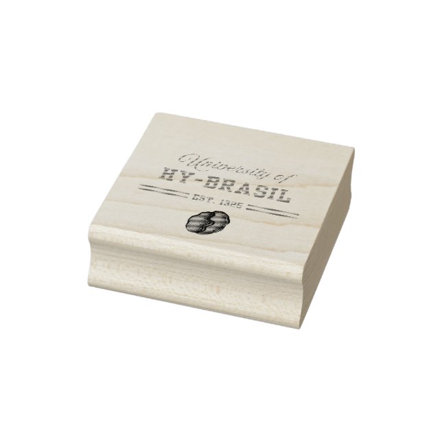 Sello De Caucho University of Hy-Brasil, Est. 1325 (Sello)