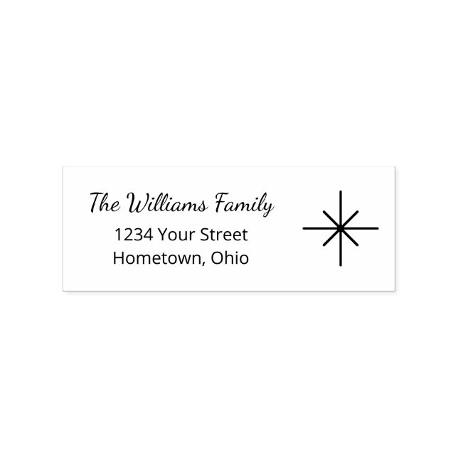 Sello De Caucho Vacaciones Rusas Sencillas en Familia (Impresión)