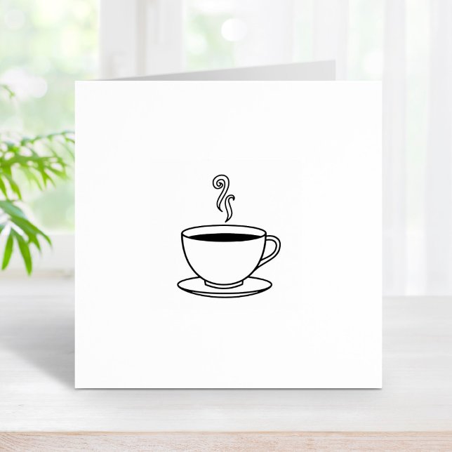 Sello De Caucho Vapor Copa de Lealtad al Café Obtén una gratis (Subido por el creador)