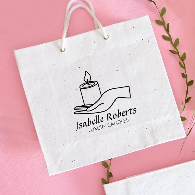 Sello De Caucho Velas de lujo para pequeñas empresas, grandes Pers (Subido por el creador)