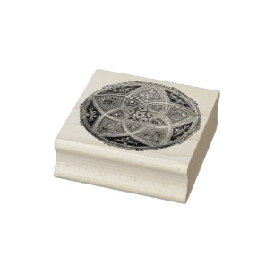 Sello De Caucho Venus Flor de amor - oro antiguo oriental