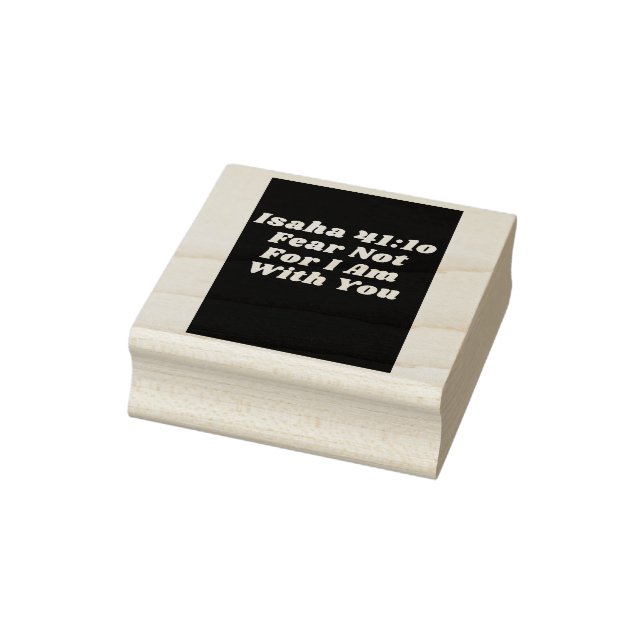 Sello De Caucho Verso de la Biblia Cristiana Rubberstamp (Sello)